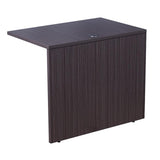 Boss Office Products 66" U-Shape Desk with 2 File Pedestals, Driftwood Finish, Thermal Fused Melamine, Scratch Resistant, Lockable Drawers, Modular Executive Home or Office Workspace Configuration