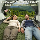 VALEHOWL 1.8 Pounds Ultralight Camping Sleeping Pad - R-Value 3.0 for 4 Seasons, Durable & 100% Waterproof Outdoor Air Mattress, Compact Sleeping Mat for Hiking, Backpacking, Travel
