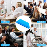 Hvllyan Gel Seat Cushion for Long Sitting (Thick & Extra Large), Gel Cushion for Wheelchair Soft, Chair Cushion