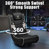 GTPLAYER Floor Gaming Chair Foldable Swivel Floor Chairs for Kids Boys Comfy Video Game Seat with 360° Multipurpose for Gamers, Bedroom or Game Room