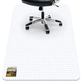BesWin Office Chair Mat for Carpet, 36" x 48" Heavy Duty Hard Material Computer Chair Mat