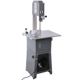STANSS 550W Electric Bone Saw Machine,2-in-1 Commercial Butcher Band Saw and Sausage Stuffer for Cutting Chops, Frozen Meat, Fresh Bone Meat, Equipped with 6 Saw Blades