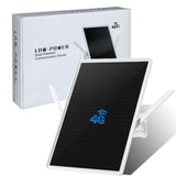 LCLCTEK® Solar Powered 4G LTE Modem Router Up to150-Feet, Outdoor Wireless Router,Mobile Hotspot 2.4GHz Wi-Fi 150Mpbs,2-External Antenna,Modem for Any Operator,Trial Plan Or Insert Sim Card