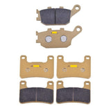 Brake Pads Compatible with KX250, 25R, and KLZ1000 Models Including SE, LT, S Tourer, and Tourer ABS (2018-2021)(CERAMIC FRONT)