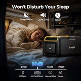 BougeRV PC35 Portable Air Conditioner 3500BTU, Tent Air Conditioner with App Control, Low Power Camping AC Unit for Tent, RV, Van Life, Indoor & Outdoor Use (2026 New)