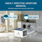 ARGENDON Dehumidifier for Crawlspace and Commercial 5-Year Limited Warranty