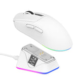 EPOMAKER NEX Lite Wireless Gaming Mouse w/Screens & RGB Charging Dock