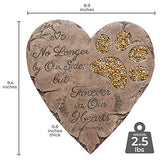 OBSI Dog Memorial Gifts for Loss of Dog Sympathy Gift - Rainbow Bridge Dog Memorial Stone for Remembrance Dog Passing Away Sympathy Gifts - Thoughtful Pet Loss Gifts - Brown