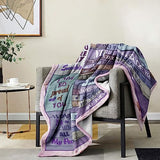 Yamco Niece Gifts from Auntie - Birthday Gifts for Niece from Uncle Aunt Blanket 60"x 50" - Birthday Gifts for Nieces - Nieces Christmas Graduation Gift Ideas
