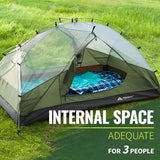 Forceatt Tent 3 Person Camping Tent, Waterproof and Windproof 3-4 Seasons Ultralight Backpack Tent, can be Installed Immediately, Suitable for Hiking, Camping, Outdoor…