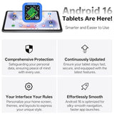 Tablet 10.1 inch Android 16 Tablet with Octa-Core Processor, 20GB RAM 128GB ROM 1 TB Expandable