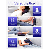 BOB AND BRAD Cordless Back Massager with Heat FSA Eligible HSA, Shiatsu Back Massager for Pain Relief Deep Tissue, 3D Kneading Massage Pillow for Pain Relief, Soothing Full-Body Relief for Family
