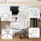 Sweetcrispy Executive Home Office Desk Chair - Ergonomic Big Tall High Back