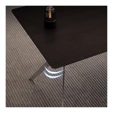 zhongxlla Standing Desk, L Shaped Desk Workstation Corner Laptop
