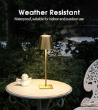 3 Pack Cordless Table Lamp, Battery Operated Lamp - Portable Waterproof Rechargeable Table Lamp