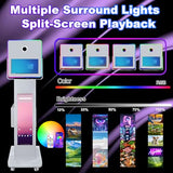 Portable DSLR Photo Booth Machine with 15.6" Touch Screen, Photo Booth with 29" LCD Display