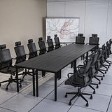 Bonzy Home Conference Tables 14ft Meeting Room Study Writing Printer Table Office Computer Desk