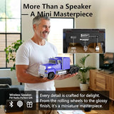 AONOX Truck Bluetooth Speaker, Mini Truck Speaker with TWS Stereo