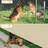 Privacy Fence Screen 4' x 50' Heavy Duty Fencing Cover Mesh Windscreen Cloth for Outdoor