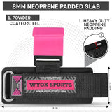 WYOX Weight Lifting Hooks for Men & Women (Pair) – Heavy Duty Wrist Support Straps with Hooks for Deadlifts, Pull Ups, Shrugs – Gym Lifting Straps with Grip