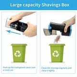 Electric Long Point Pencil Sharpener, 2 Holes, Fast Sharpen & Auto Stop, 8-17mm Long Point