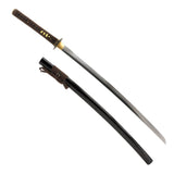 1045 Carbon Steel Turbulent Ocean Katana, Hand Forged Full Tang Sword