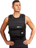 RUNMax Weighted Vest, 6lb/8lb/10lb/12lb/16lb/20lb/40lb/50lb/60lb/50lb/60lb/80lb/100lb/120lb/150lb Weight Vest for Workout, Strength Training, Running, Fitness, Muscle Building, Weight Loss, Weightlifting