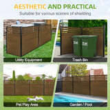 Mondaria Outdoor Semi-Closed Fence Privacy Screen