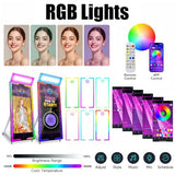 Mirror Photo Booth 65" with Camera and Printer,43'' Interactive Touch Screen