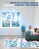 12000 BTU Mini Split Air Conditioner,19 SEER2