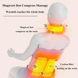 CNPSMYF [New Upgraded] Massage Mats, Full Body Massage Mat with Heat and Pulse Shiatsu Neck, Back Massager for Pain Relief Deep Tissue, Back Massage Pad with Lumbar Support Traction Device