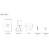 WiFi Router Mini, High Perormance and Compact Dual Band Wireless Internet Router, White, Mesh Network Compatible, Travel-Friendly Design, Compatible with Starlink V4, Gen3, Mini