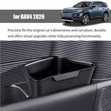QIUMOXR Car Door Garbage Can Storage Box for RAV4 2026 Silicone Vehicle-Specific
