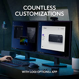 Logitech MX Keys S Wireless Keyboard, Low Profile, Fluid Precise Quiet Typing, Programmable Keys, Backlighting