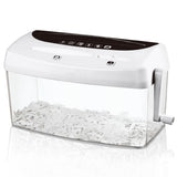 ZSRUIKJN Paper Shredder Capable of Crushing Credit Card CDs A4 Mini Home Hand Cranked Manual