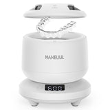 2025 Ultrasonic Retainer Cleaner for Dentures & Aligner, Durable Removable Base and Top Cover, Denture Cleaner Machine with 4 Modes for Mouth Guards, Jewelry, Rings, etc (White)