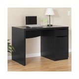 Bush Home Montrese Computer Desk in Classic Black