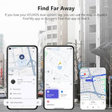 ATUVOS 2026 New Dual System Air Tracker Tag-1 Pack, Compatible with Apple Find My (iOS) & Google Find Hub (Android) [Not for Huawei], Bluetooth Tracker Smart Tag for Keys, Luggage, Backpack, Suitcases