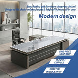 L-Shape Modern Executive Desk, L-Shape Office Executive Desk
