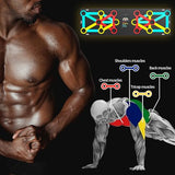 UPREIGN Multi-Functional Push-Up Plate with 4 Color Zones and 16 Holes. Portable and Foldable Push-up Board with Handle for Muscle Building and Strength Training UPREIGN