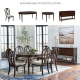Signature Design by Ashley Lavinton Classic Dining Extension Table, Dark Brown