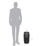 Powershred 60Cs 10-Sheet Cross-Cut Paper and Credit Card Shredder with SafeSense Technology (4606001) Fellowes