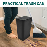 SKJFODVC Trash Can Household Toilet Use Kitchen Large Capacity Press Bin