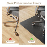 Thickened to 2.0mm] 60"x 75" Office Chair Mat for Hardwood, Vinyl Computer Floor Mat