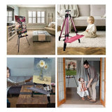 Easel Stand for Painting and Sign - Aluminum Metal Artist Tripod Adjustable Easels for Display Height from 21 to 61Inches