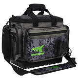 KastKing Fishing Gear & Tackle Bags - Saltwater Resistant Fishing Bags - Fishing Tackle Storage Bags,Medium-Hoss,(Without Trays,15x11x10.25 Inches),Blackout