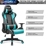 Homall Gaming Chair, Office Chair High Back Computer Chair Leather Desk Chair Racing Executive Ergonomic Adjustable Swivel Task Chair