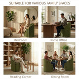 KISLOT Upholstered Dining Chairs with Casters
