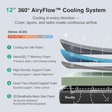 Novilla AiryFlow 12 Inch Queen Size Mattress