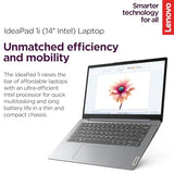 Lenovo Laptop Thin and Light for 2026 Student Business with Office Suite, Copilot AI, Intel CPU Up to 2.8GHz, 8GB RAM
